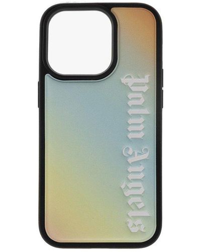 Palm Angels Iphone 14 Case - Green