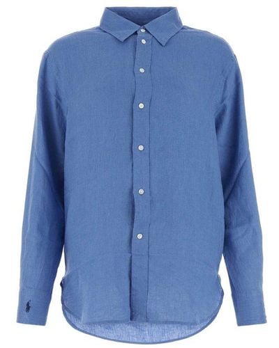 Polo Ralph Lauren Oversize Fit Shirt - Blue