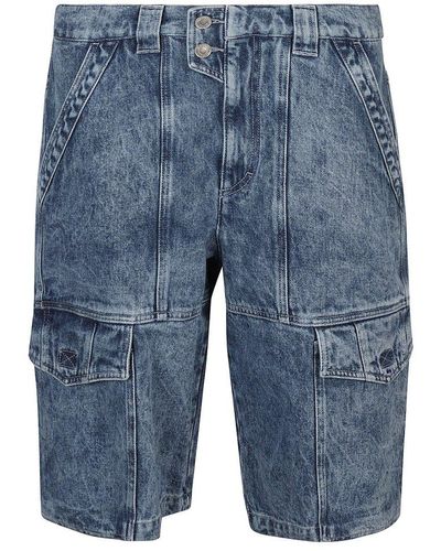 Isabel Marant Denim Shorts - Blue