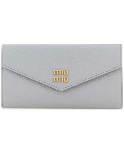 Miu Miu Wallets - Grey