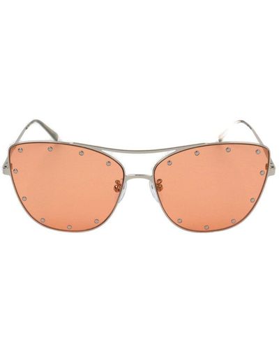 Zadig & Voltaire Cat Eye Frame Sunglasses - Metallic