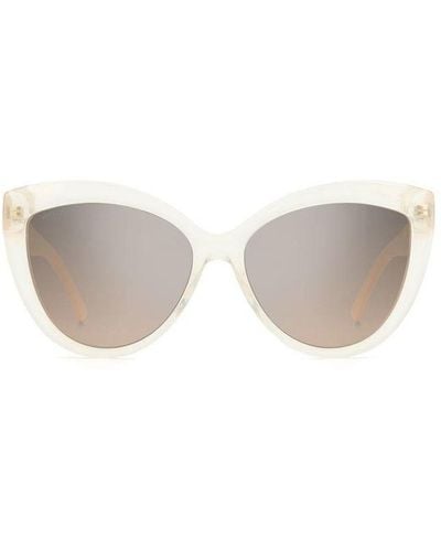 Jimmy Choo Cat-eye Frame Sunglasses - White