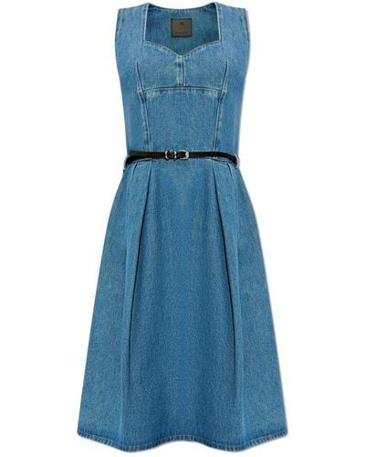 Givenchy Denim Dress, - Blue