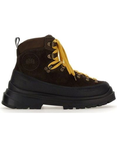 Canada Goose Journey Lace-up Snow Boots - Black