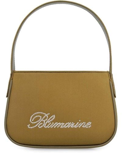 Blumarine Gem-logo Mini Tote Bag - Green