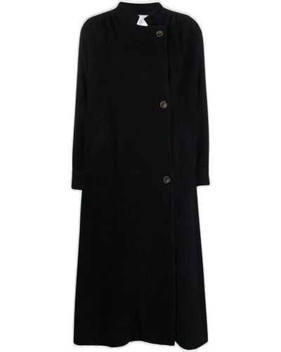Societe Anonyme Shirley Button-up Trench Coat - Black