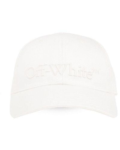 Off-White c/o Virgil Abloh Baseball Cap With Logo, - White