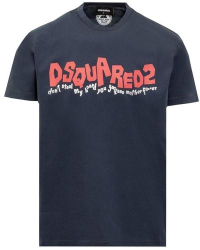 DSquared² Cool Filt T-shirt - Blue