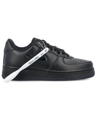 Nike Air Force 1 Retro Lace-up Trainers - Black