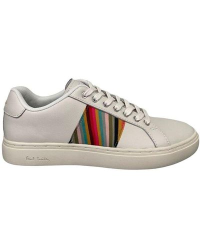 Paul Smith Swirl Stripe Lapin Sneakers - White