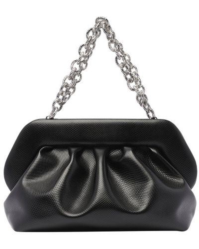 THEMOIRÈ Tasche Cable-link Chain Top Handle Bag - Black