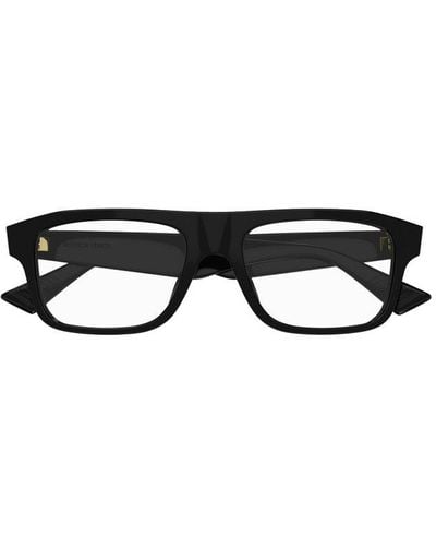 Bottega Veneta Square-frame Sunglasses - Black