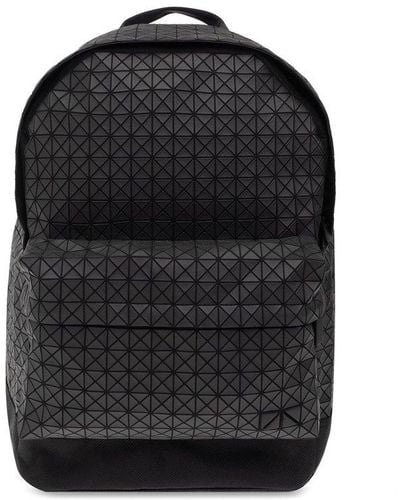 Bao Bao Issey Miyake Geometrical Patterned Backpack - Black