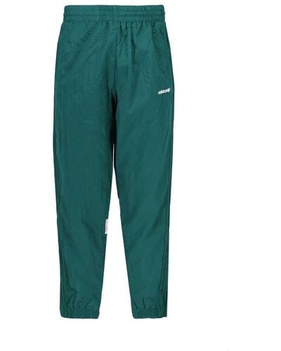 adidas Mid-rise Logo Embroidered Trousers - Green