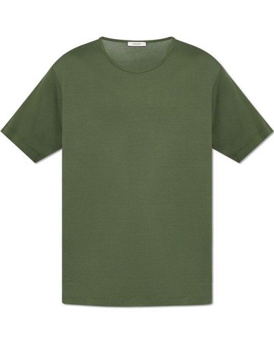 Lemaire Cotton T-Shirt - Green