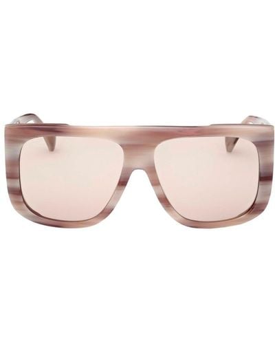 Max Mara Shield Frame Sunglasses - Black
