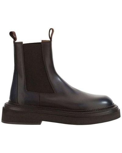 Marsèll Chunky-sole Chelsea Boots - Brown