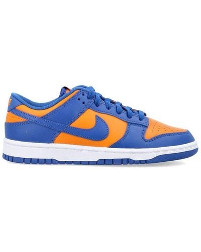 Nike Dunk Low Retro Trainers - Blue