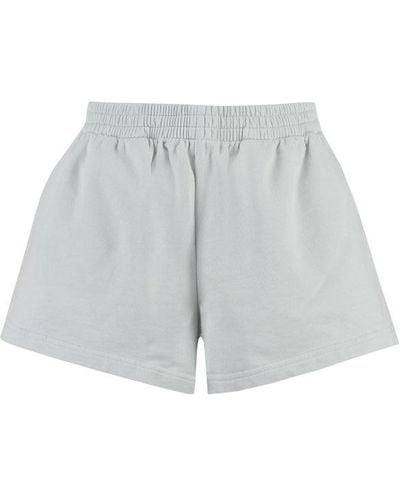 Balenciaga Cotton Shorts - Gray