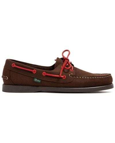 Paraboot Barth Lace-up Boat Shoes - Brown