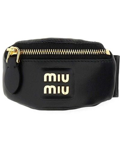 Miu Miu Bracelets - Black
