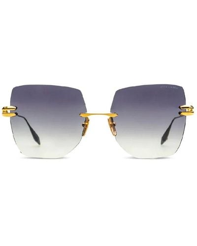 Dita Eyewear Embra Oversized Frame Sunglasses - Blue