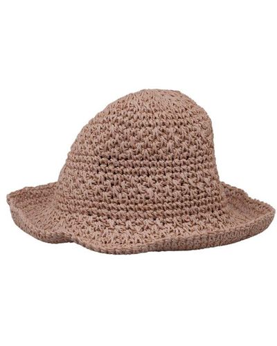 Roberto Collina Crochet Hat - Brown
