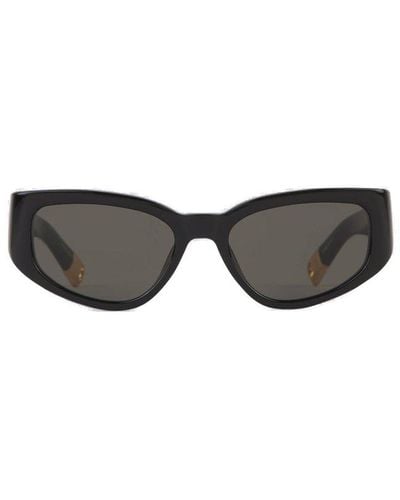 Jacquemus Rectangle Frame Sunglasses - Gray