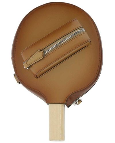 Fendi Table Tennis Bats Set - Brown