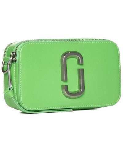 Marc Jacobs The Utility Snapshot Leather Cross-body Bag - Green