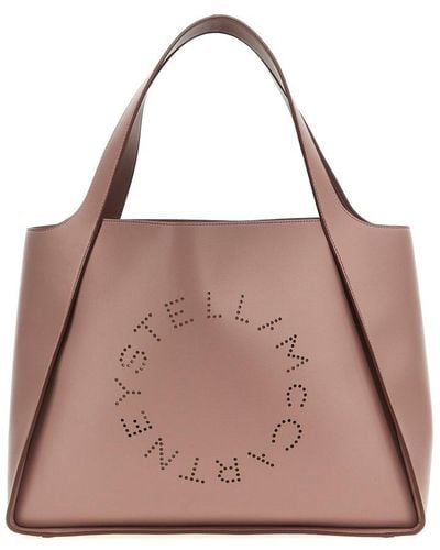 Stella McCartney The Logo Bag Tote Bag - Pink