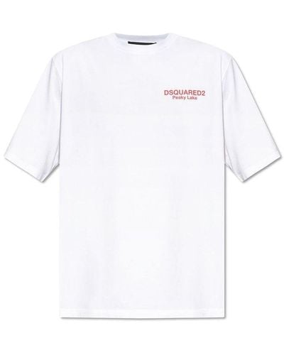 DSquared² Graphic-printed Crewneck T-shirt - White