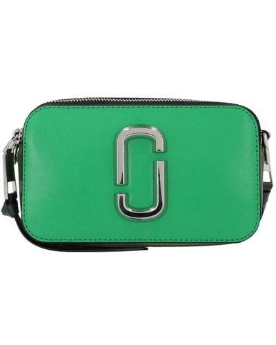 Marc Jacobs Green Snapshot Small Camera Bag Mint Multi