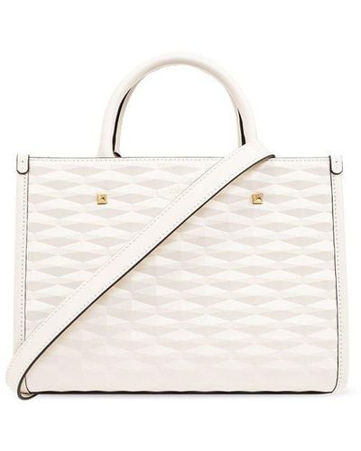 Jimmy Choo 'avenue Small' Shopper Bag, - White