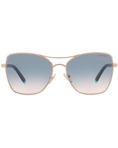 Tiffany & Co. Navigator Frame Sunglasses - Black