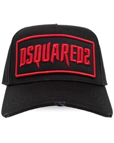 DSquared² Logo Embroidered Baseball Cap