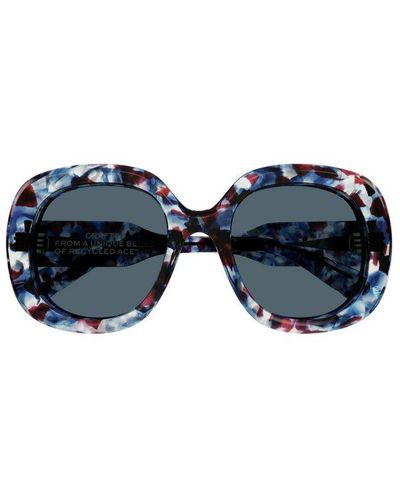 Chloé Round Frame Sunglasses - Blue