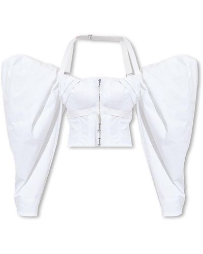 Jacquemus ‘Teffetas’ Shirt - White