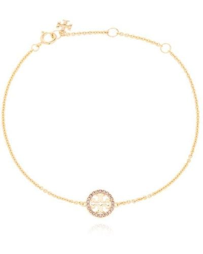Tory Burch Miller Chained Bracelet - White