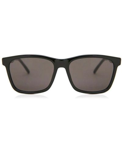 Saint Laurent Square Frame Sunglasses - Grey