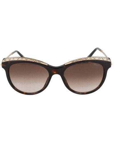Chopard Cat-eye Frame Sunglasses - Multicolour