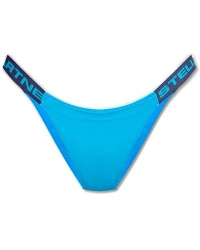 Stella McCartney Blue Swimsuit Bottom
