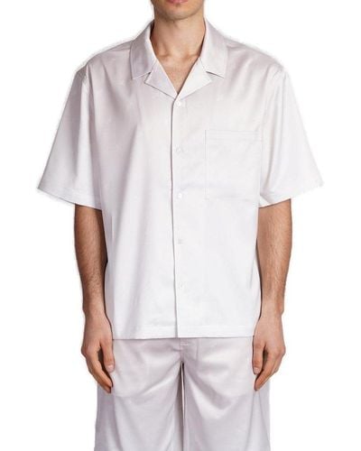 Axel Arigato Rio Ombré Short Sleeved Shirt - White