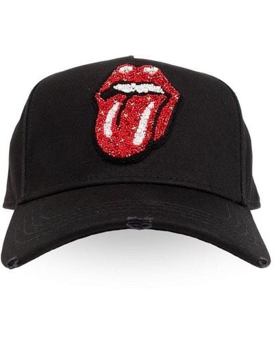 DSquared² Patch Baseball Cap - Red