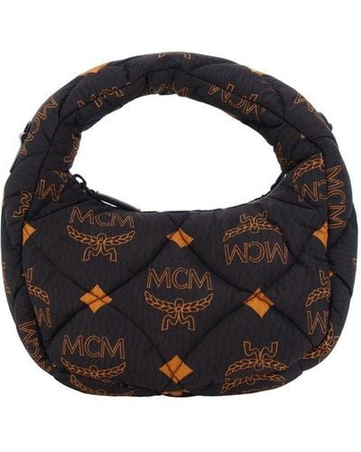 MCM Aren Maxi Tote Bag - Black