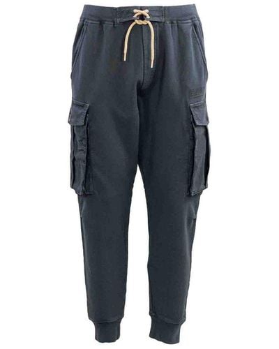 DSquared² Drawstring Cargo Trousers - Blue