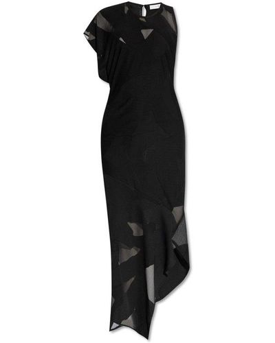 IRO 'shanon' Asymmetrical Dress, - Black