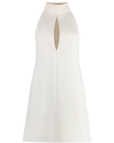Tom Ford Cut-out Sleeveless Mini Dress - White