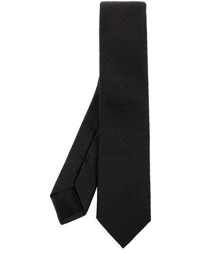 Givenchy Silk Tie, - Black