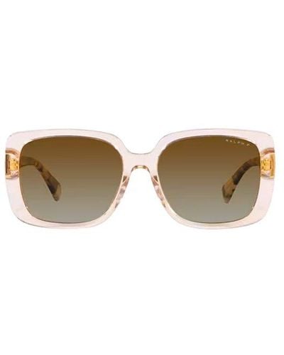 Ralph Lauren Rectangular Frame Sunglasses - Brown